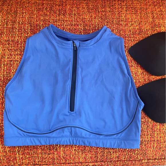 Sweaty Betty zip Bra Top - Picture 2 of 3